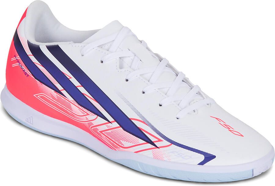Adidas Perfor ce F50 Hyperfast Club senior imitatieleren voetbalschoenen roze paars - Foto 5