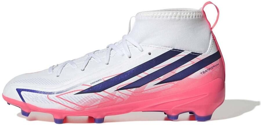 Adidas F50 Hyperfast League Mid Fg Junioren Voetbalschoenen Wit 2 3 Kinderen - Foto 2