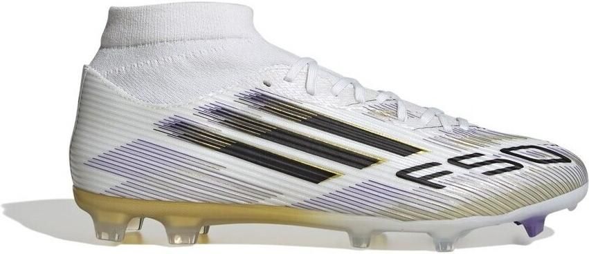 Adidas F50 League Mid Fg mg Voetbalschoenen Wit