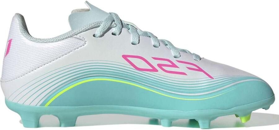 Adidas Perfor ce F50 Messi League Firm Ground Multi Ground Voetbalschoenen Kids Kinderen Wit - Foto 3