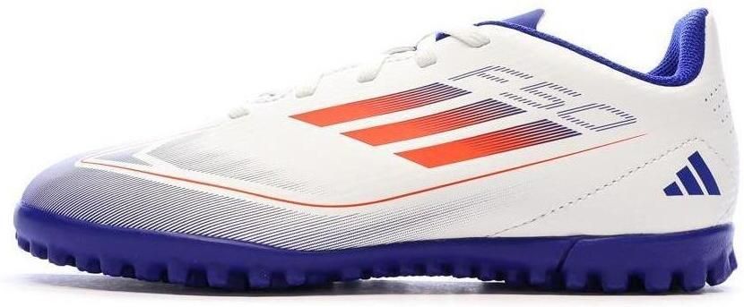 Adidas Perfor ce F50 Club Junior voetbalschoenen wit rood kobaltblauw Imitatieleer 36 2 3 - Foto 4