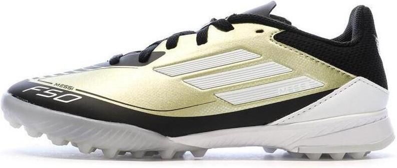 Adidas Performance Messi F50 League Turf Voetbalschoenen Kids Kinderen Goud - Foto 2
