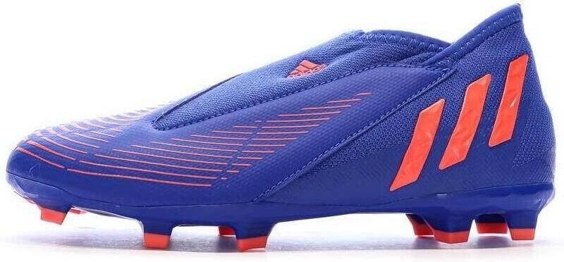 Adidas Kids adidas Predator Edge.3 Veterloze Gras Voetbalschoenen(FG)Kids Blauw Rood - Foto 2