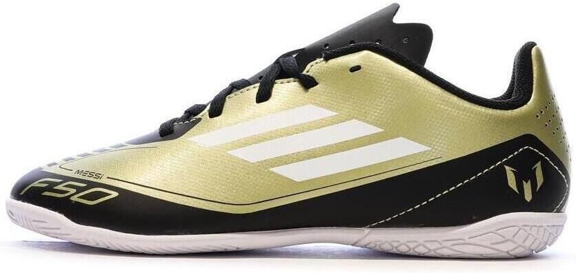 Adidas Perfor ce F50 Club Messi Jr. voetbalschoenen goudmetallic wit zwart Imitatieleer 36 2 3 - Foto 4