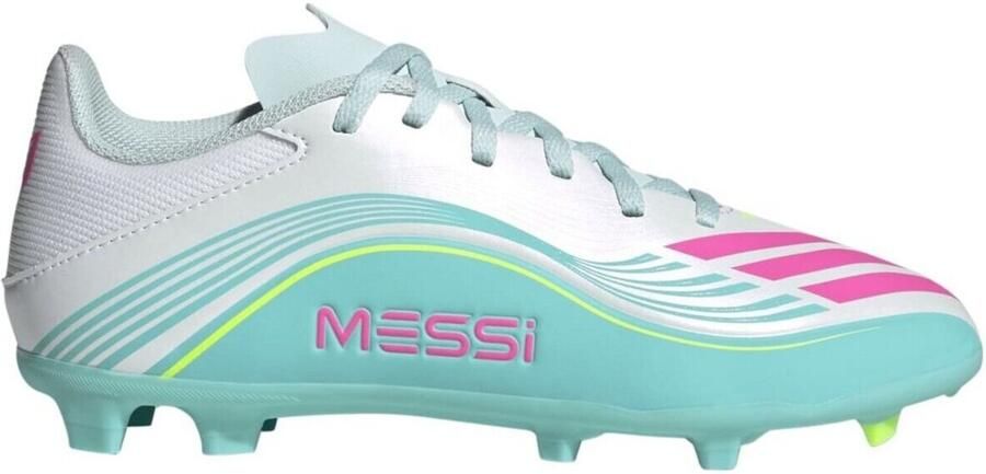 Adidas Perfor ce F50 Messi League Firm Ground Multi Ground Voetbalschoenen Kids Kinderen Wit - Foto 3