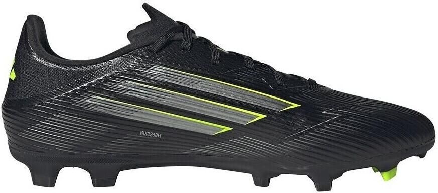 Adidas Perfor ce F50 League FG MG senior voetbalschoenen zwart zilvergrijs geel