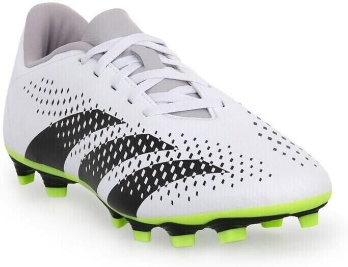 Adidas Performance Predator Accuracy.4 FxG Sr. voetbalschoenen wit zwart geel - Foto 4