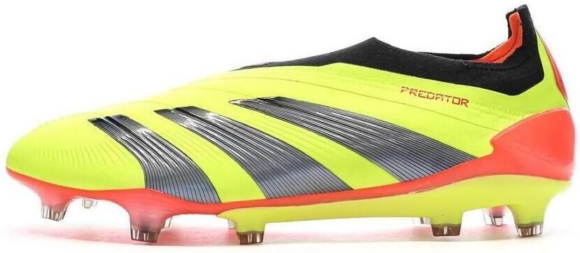 Adidas Predator Elite Laceless FG Team Solar Yellow 2 Core Black Solar Red- Heren Team Solar Yellow 2 Core Black Solar Red