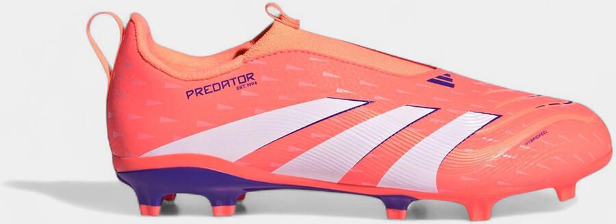 Adidas Voetbalschoenen Predator League Laceless FG MG Coral Blaze Pack (Kids)