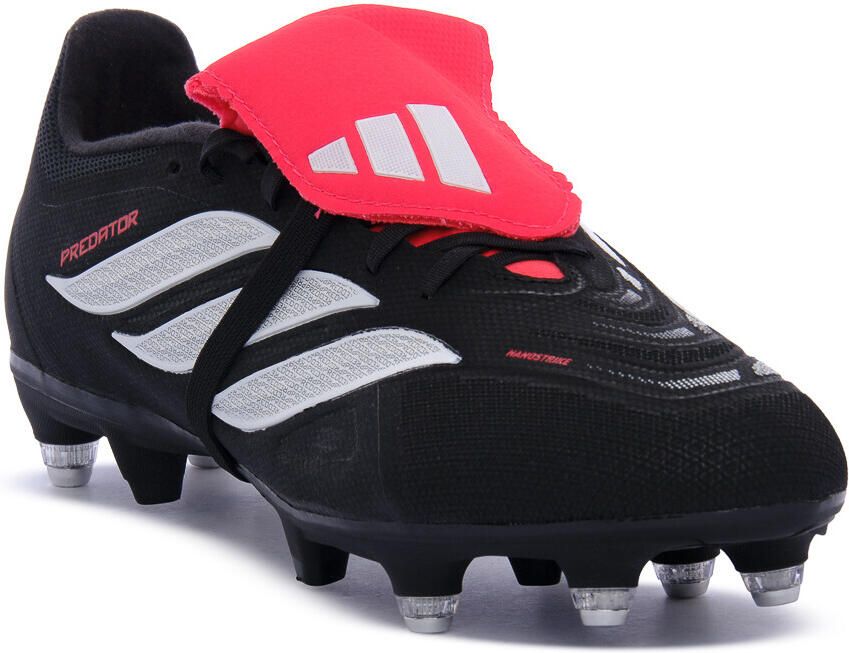 Adidas Perfor ce PREDATOR LEAGUE Fold-Over Tongue Soft Ground Voetbalschoenen Unisex Zwart - Foto 2