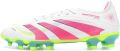 Adidas Predator Pro Gras Kunstgras Voetbalschoenen (MG) Wit Roze Neongeel - Wit