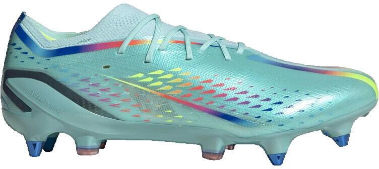 Adidas X Speedportal.1 IJzeren-Nop Voetbalschoenen (SG) Blauw Rood Geel - Foto 3