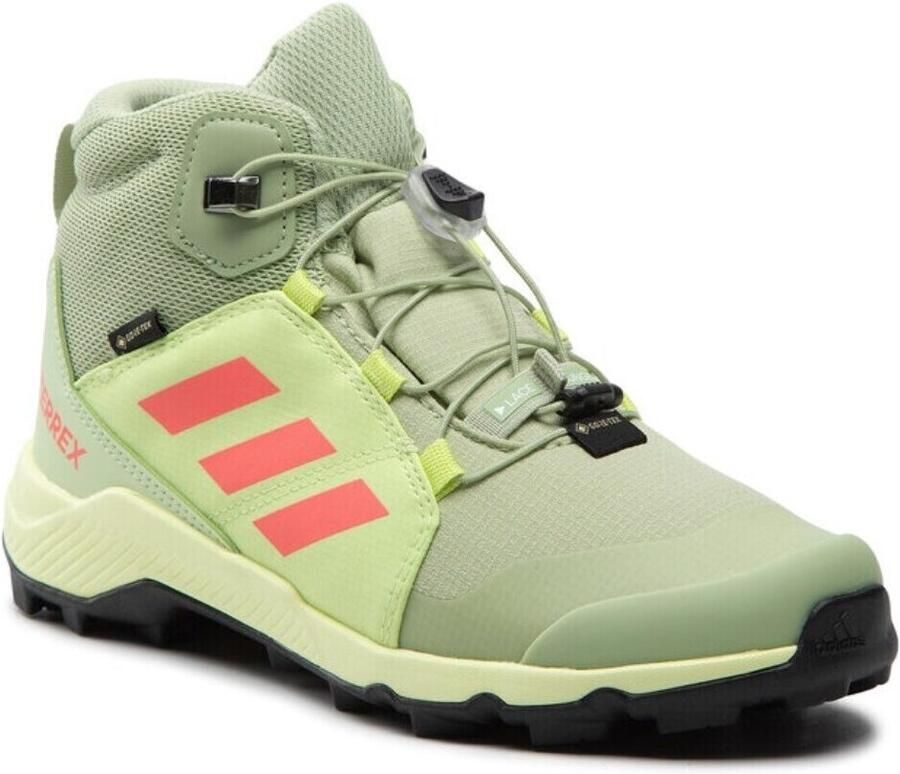 Adidas Terrex Kid's Terrex GTX Mid Wandelschoenen groen