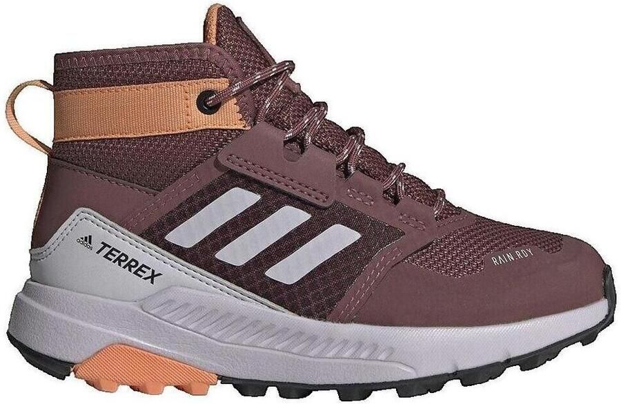 Adidas Terrex Kid's Terrex Trailmaker Mid Rain Ready Multisportschoenen maat 13K bruin purper - Foto 2