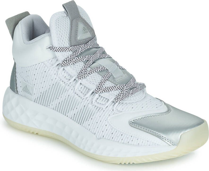 Adidas perfor ce Pro Boost Mid Ftwwht Metallic Silver Cwhite