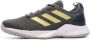 Adidas APAC Halo Multi-Court Tennisschoenen Grey Six Gold Metallic Cloud White Dames - Thumbnail 2