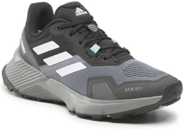 Adidas Terrex Women's Terrex Soulstride RAIN.RDY Trailrunningschoenen grijs - Foto 3