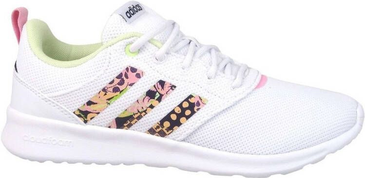 Adidas SPORTSWEAR QT Racer 2.0 Sneakers Dames Ftwr White Light Pink Almost Lime - Foto 2