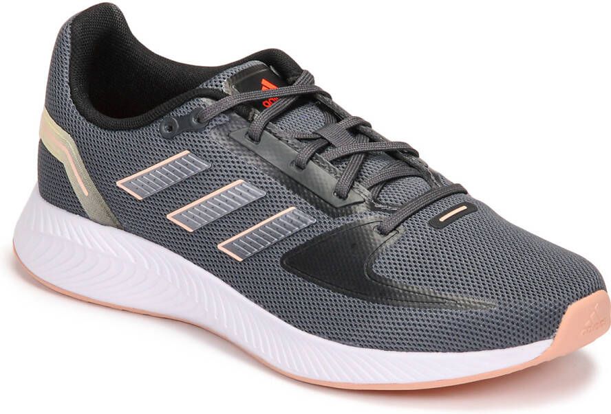 Adidas Performance Runfalcon 2.0 hardloopschoenen antraciet grijs metalic rood - Foto 2