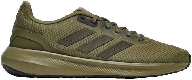 Adidas Performance Runfalcon 3.0 hardloopschoenen olijfgroen zwart - Foto 6