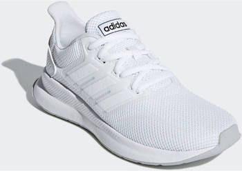 Adidas Performance Run Falcon Runfalcon hardloopschoenen wit/grijs ...
