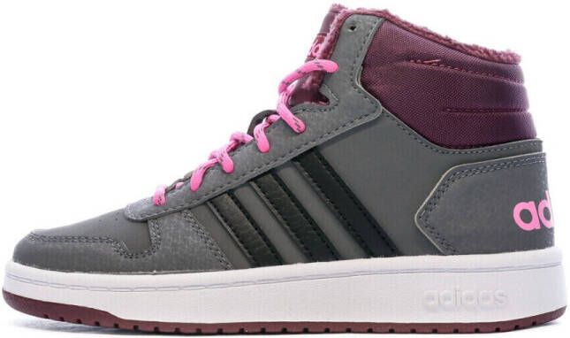 Adidas hoops 2.0 mid sneakers grijs kinderen - Foto 3