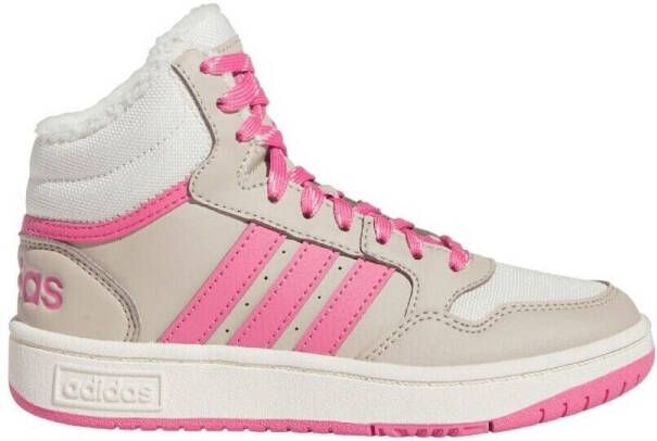 Adidas Sportswear Hoops Mid 3.0 Schoenen Kids Kinderen Beige - Foto 2
