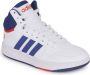 Adidas Sportswear Hoops Mid 3.0 sneakers wit blauw rood Imitatieleer 36 2 3 - Thumbnail 4