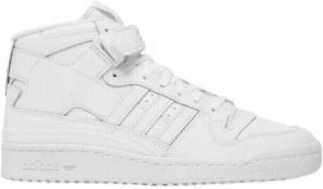 Adidas Originals Forum Mid Witte Sneakers Mannen White Heren - Foto 4