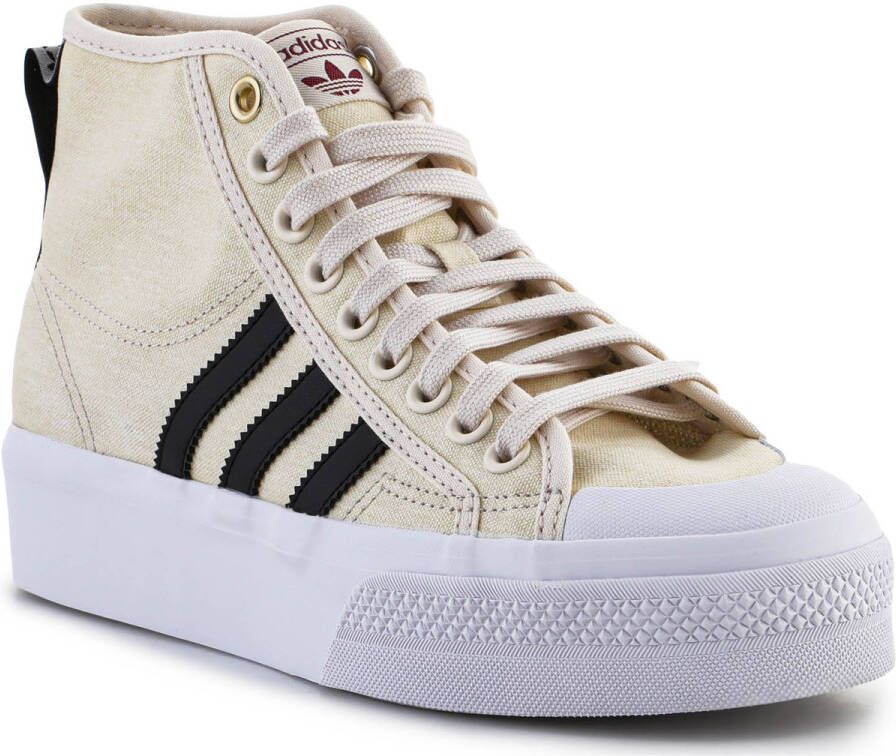 Adidas Hoge Sneakers Nizza Platform Mid W H00641