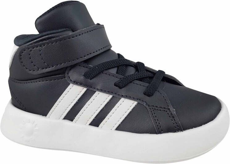 Adidas Sportswear Grand Court Mid Schoenen Kids Kinderen Zwart - Foto 2