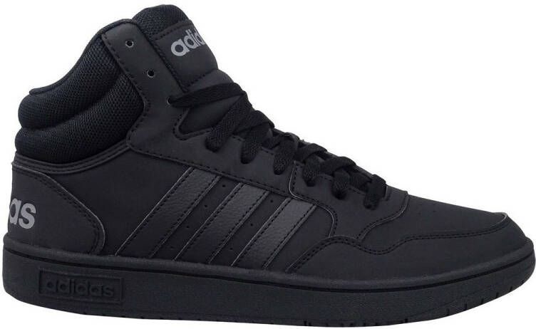 Adidas Sportswear Hoops 3 Mid Lifestyle Basketball Mid Classic Schoenen Heren Zwart