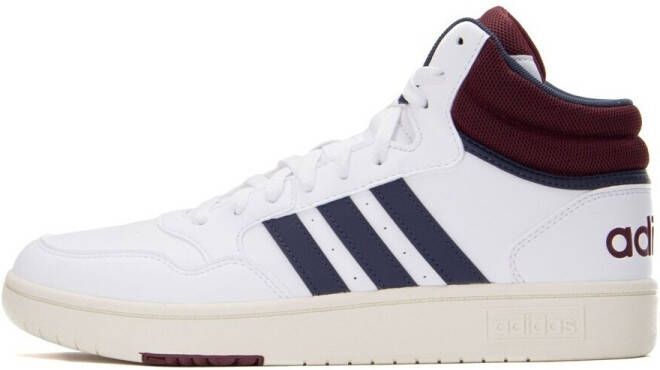 Adidas Sportswear Hoops 3.0 Mid Lifestyle Basketball Classic Vintage Schoenen Unisex Wit - Foto 4