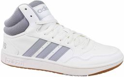 Adidas Sportswear Hoops 3.0 Mid Lifestyle Basketball Classic Vintage Schoenen Heren Wit