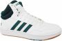 Adidas Sportswear Hoops 3.0 Mid Lifestyle Basketball Classic Vintage Schoenen Dames Wit - Thumbnail 3
