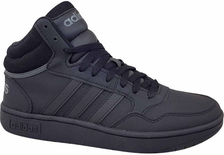 Adidas Uni Sneaker Hoops Mid 3.0 K CBlack Cblack ZWART - Foto 2