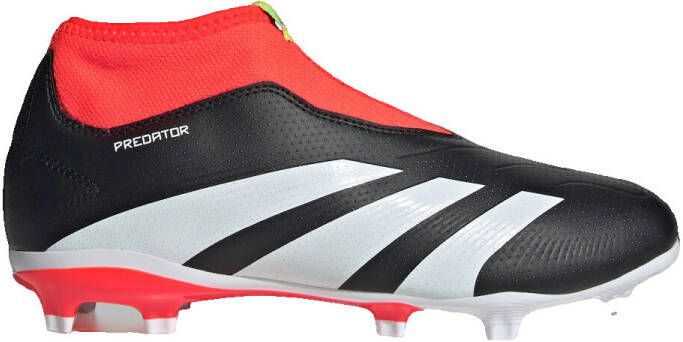 Adidas Predator League Laceless FG Junior Core Black Cloud White Solar Red Core Black Cloud White Solar Red - Foto 2