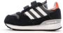 Adidas Originals ZX 500 sneaker grijs zwart wit Jongens Meisjes Leer 20 Sneakers - Thumbnail 3