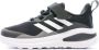 Adidas FortaRun Elastic Lace Top Strap Hardloopschoenen Core Black Cloud White Grey Six - Thumbnail 2