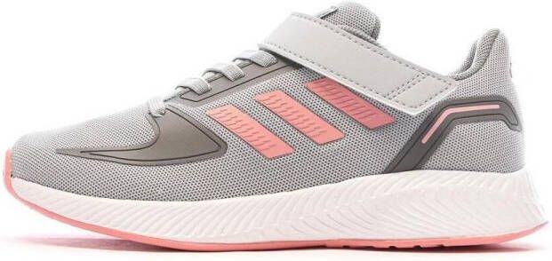 Adidas Perfor ce Runfalcon 2.0 Classic hardloopschoenen zilvergrijs roze grijs kids - Foto 4