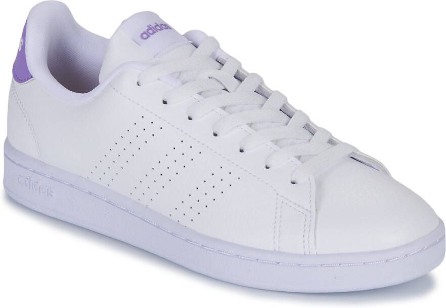 Adidas Advantage Wit-Lila Sneaker - Foto 2
