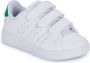Adidas Sportswear Advantage Bas 2.0 sneakers beige ecru zwart Imitatieleer 28 - Thumbnail 3
