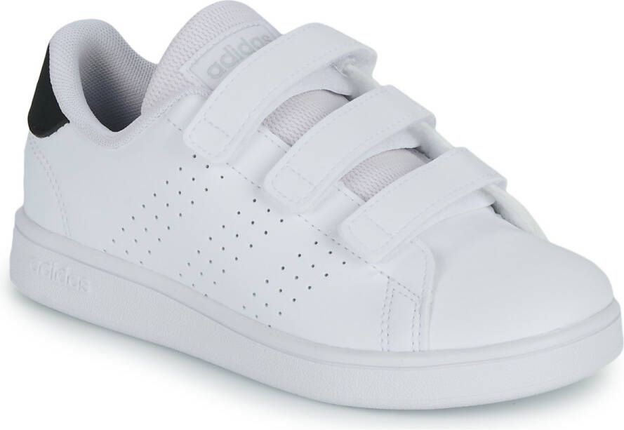 Adidas Advantage Kid Wit Sneakers met Klittenband