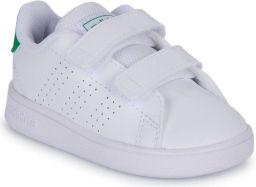Adidas Sportswear Advantage CF sneakers wit groen Imitatieleer 23 1 2