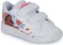 Adidas Sportswear x Disney Advantage Moana Schoenen met Klittenband Kinderen Wit - Thumbnail 2