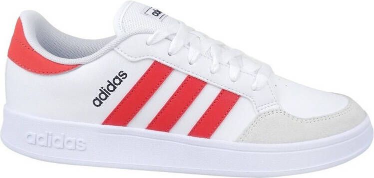 Adidas Originals ADIDAS Sneakers Breaknet Wit Rood Zwart Mixte