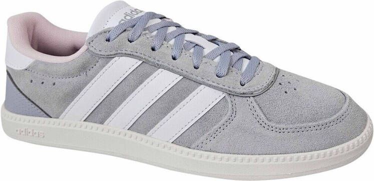 Adidas Breaknet suede dames sneakers grijs wit Echt leer Uitneembare zool - Foto 3