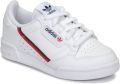 Adidas Originals Continental 80 J Sneaker Basketball Schoenen ftwr white scarlet collegiate navy - Wit