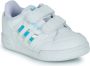 Adidas Originals Continental 80 Stripes Schoenen Cloud White Cloud White Pulse Aqua Kind - Thumbnail 3