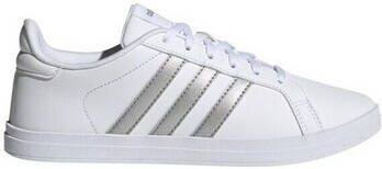 Adidas courtpoint sneakers wit zilver dames